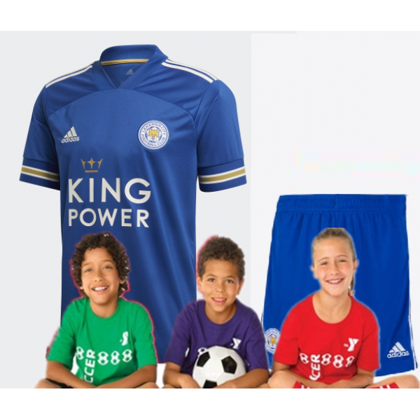 kid's Leicester City Home Jersey 20/21 (Customizable)